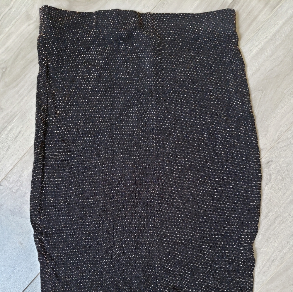 Black and Gold Skirt